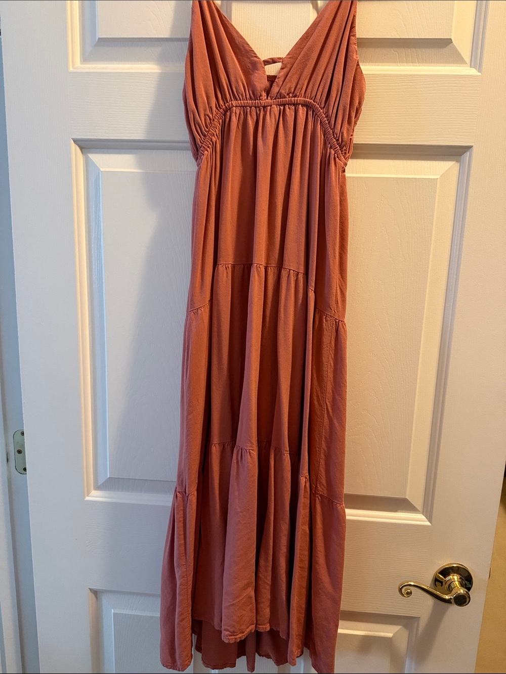 Zenana Outfitters Sleeveless Maxi Dress in Dusty Rose